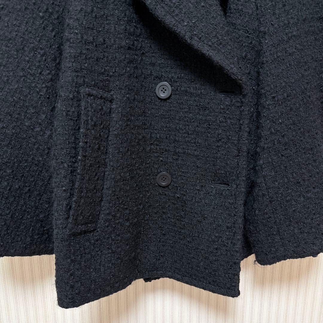 MINAMI TANAKA×CLANE OVER TWEED COATブラック0