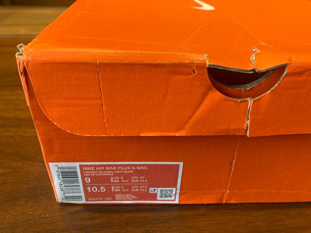 【新品・未使用】NIKE AirMaxPlusGolfNRG US9(27cm)