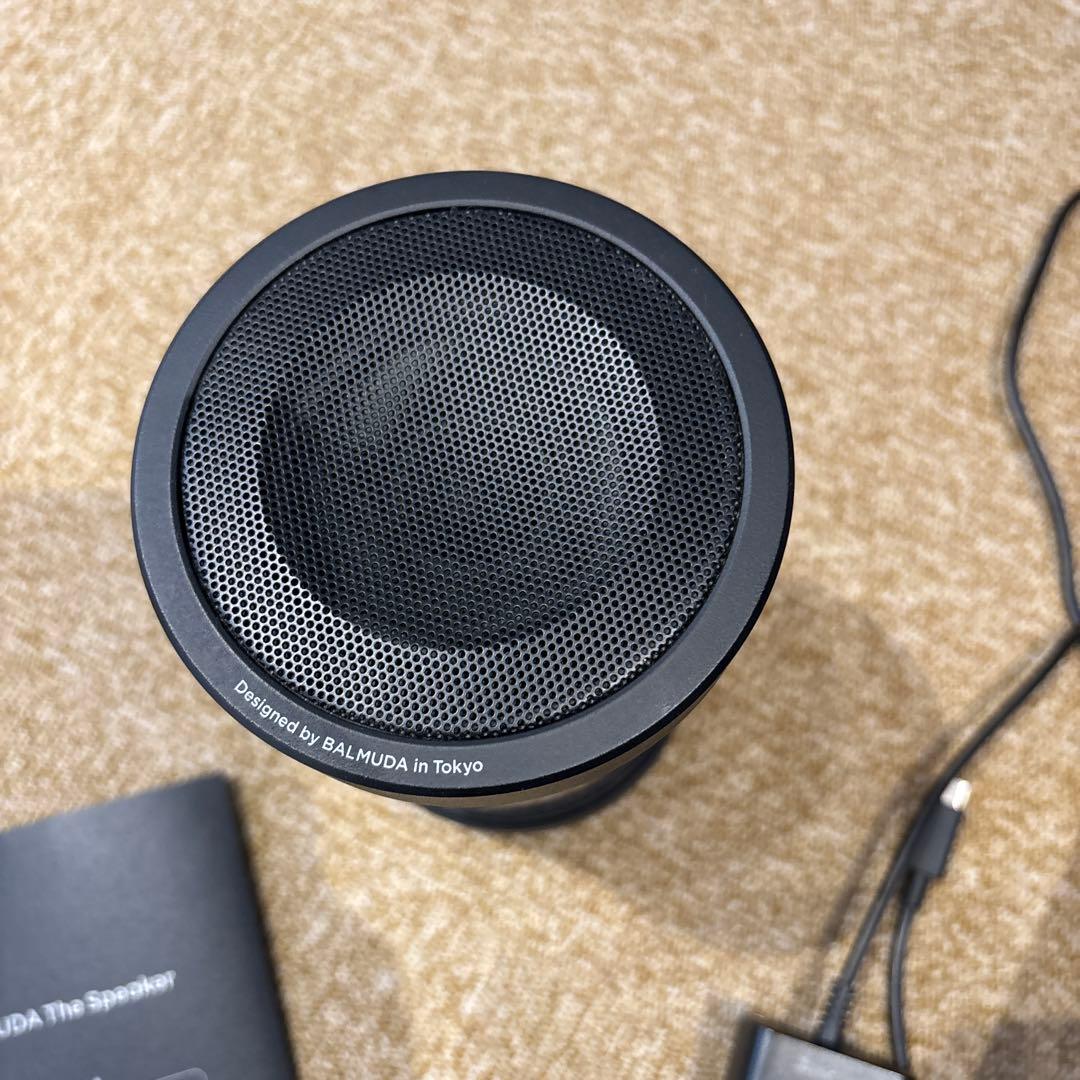 【箱付き】BALMUDA The Speaker ブラック