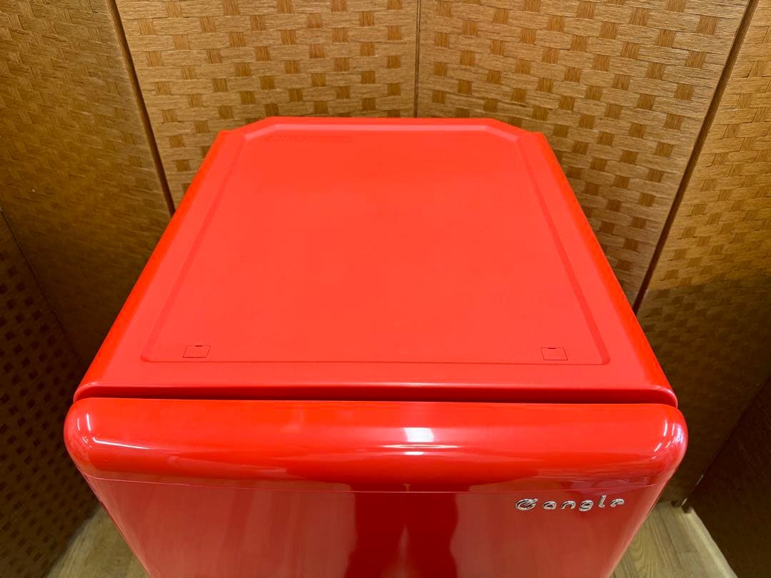 F094 e angle レトロデザイン　冷蔵庫　2ドア　ANG-RE151