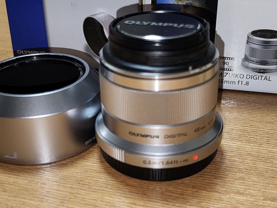 【KEN】OLYMPUS M.ZUIKO 45mm F1.8 フードセット