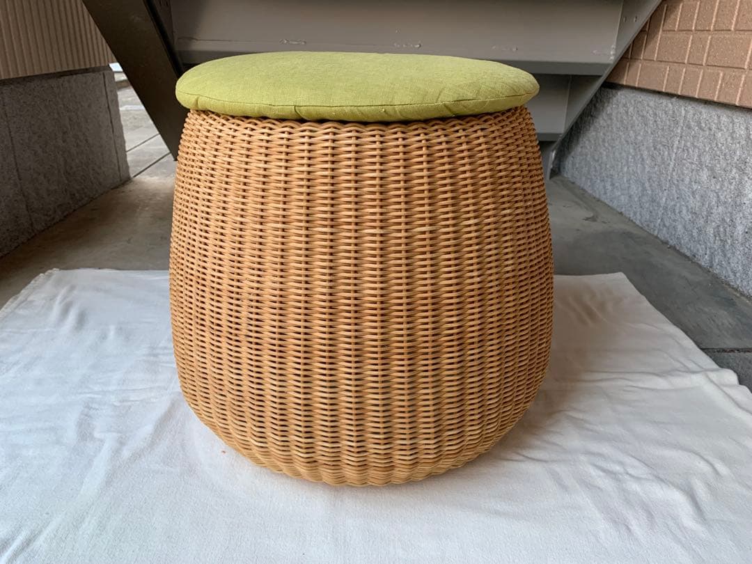 希少 山川ラタン 剣持勇デザイン ヴィンテージ スツール ジャパニーズモダン F