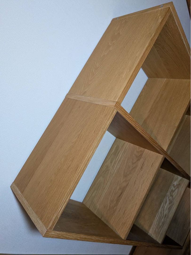 ■送料込■無印良品 スタッキングシェルフ 3×2 木製家具棚MUJIオーク材収納