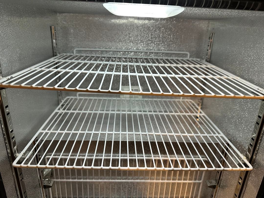 前開きガラス冷凍ショーケース【ジャンク品】メーカー『レマコム』