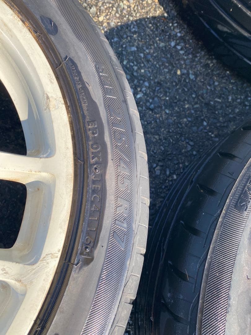 インテグラ　DC5 タイプR純正ホイール　4本セット　17インチ