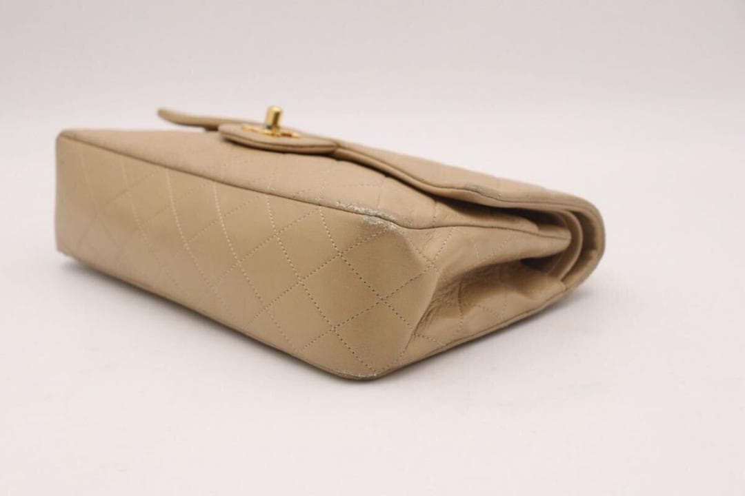 お買い得 CHANEL ダブルフラップ ターンロック ヴィンテージ マトラッセ