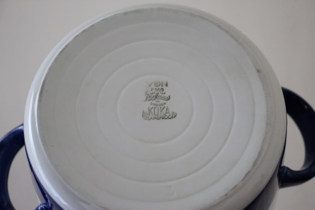 スウェーデン　ロールストランド　KOKA　コカシリーズ　キャセロール　蓋付き鍋