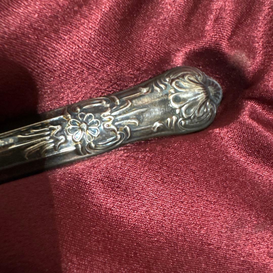 イギリス　カトラリー　シルバー パイサーバー　Harrison Brothers