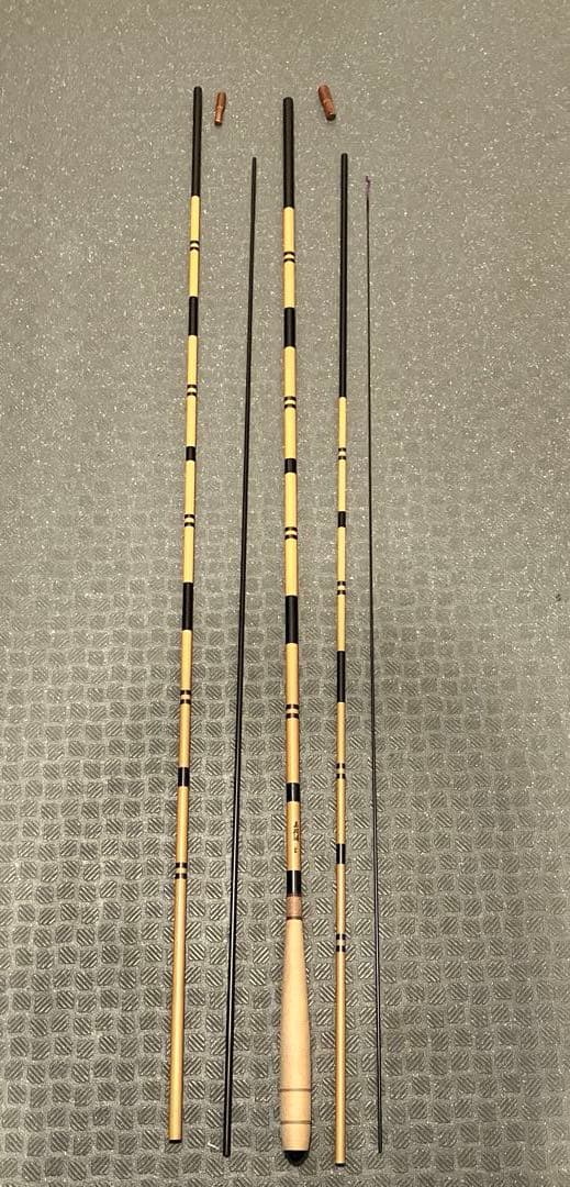 オリムピック 無双観 十五 へら竿 継ぎ竿 5本継ぎ 中古