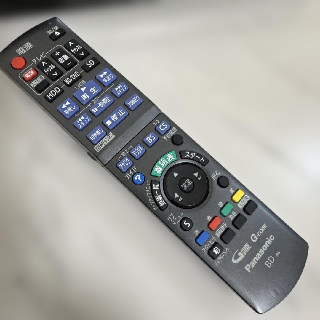 Panasonic 500GB 1チューナー ブルーレイレコーダー DIGA