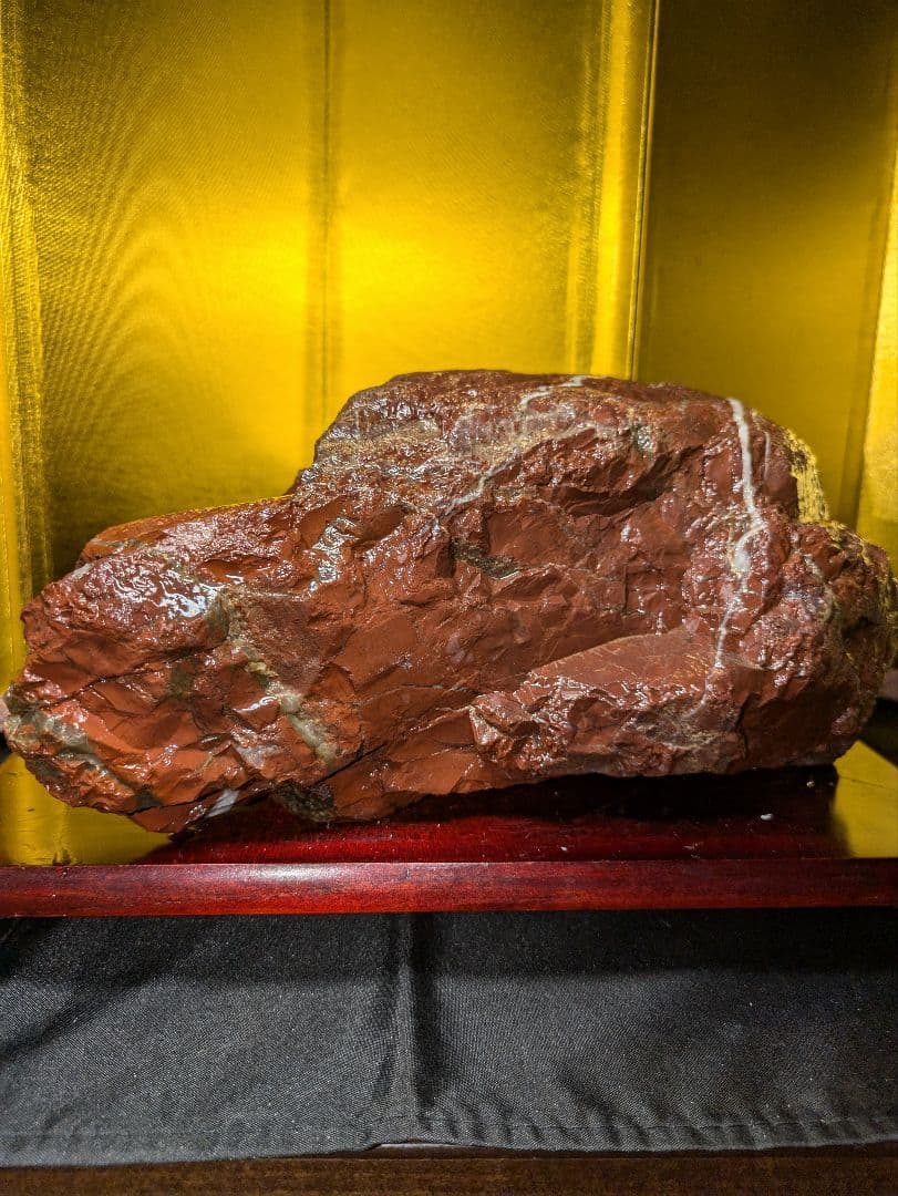 レッドジャスパー 赤石 原石 約4.2kg 天然石 未加工 鑑賞用 水石 希少