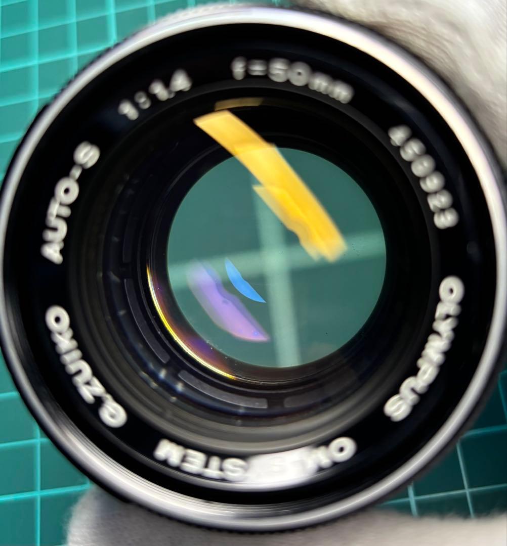 ★ OLYMPUS OM-1 (使用説明書付)+ ★ 標準レンズ 50mm