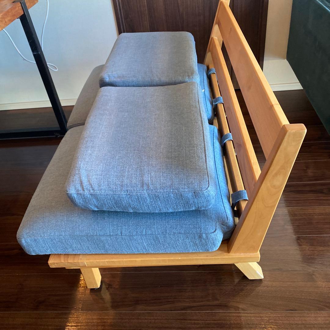 MOMOナチュラル2Pソファ （NORD 2P ALDER BASE）