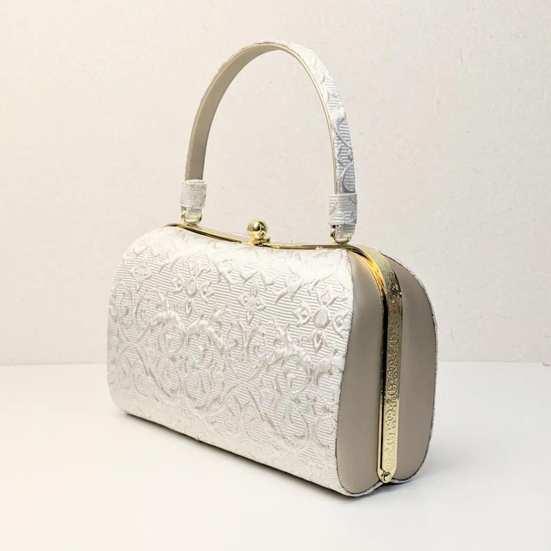 和装 草履バッグセット フォーマル 帯地 LLサイズ kz4