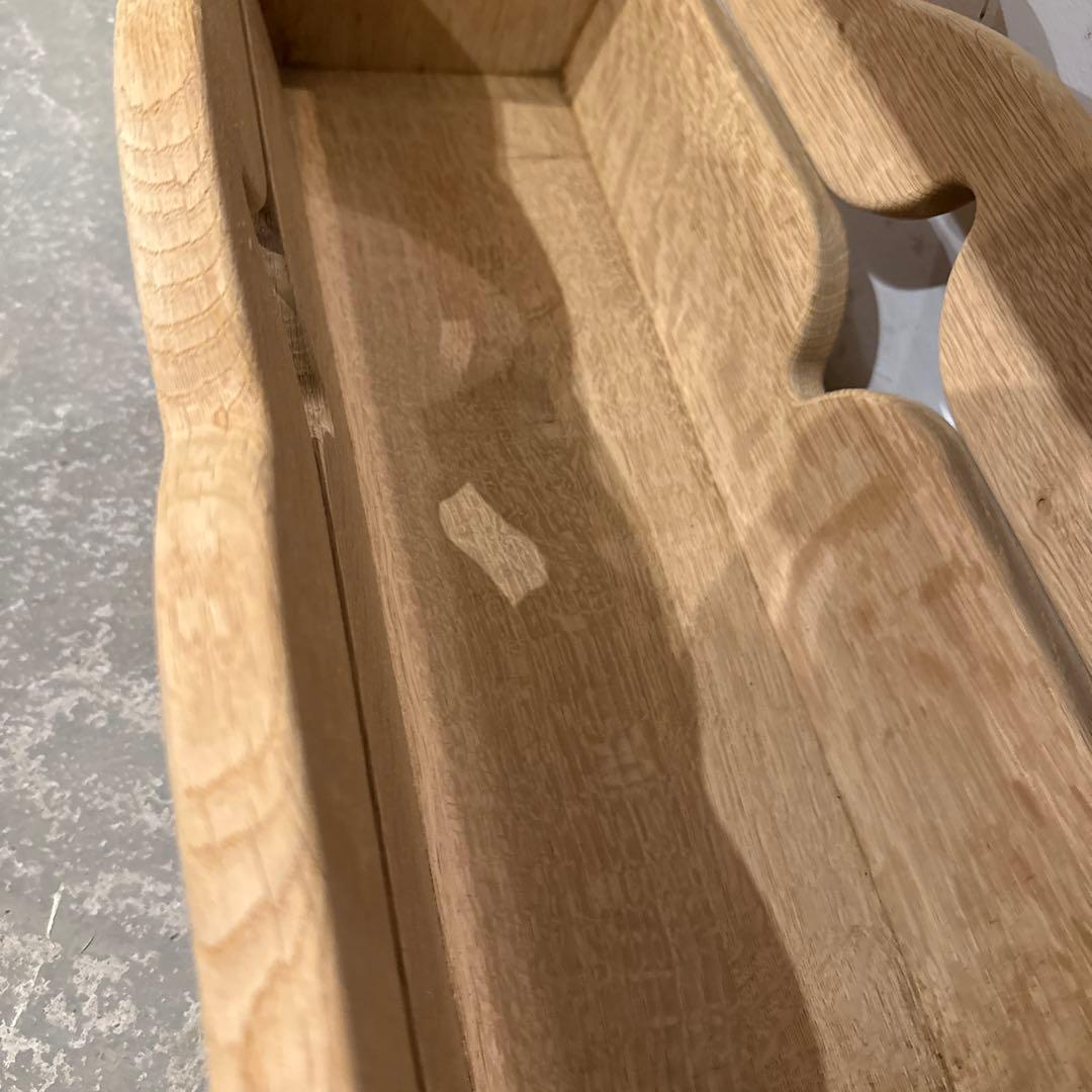 年末年始saleヴィンテージ　木製サイドテーブル　引き出し付き　剥離