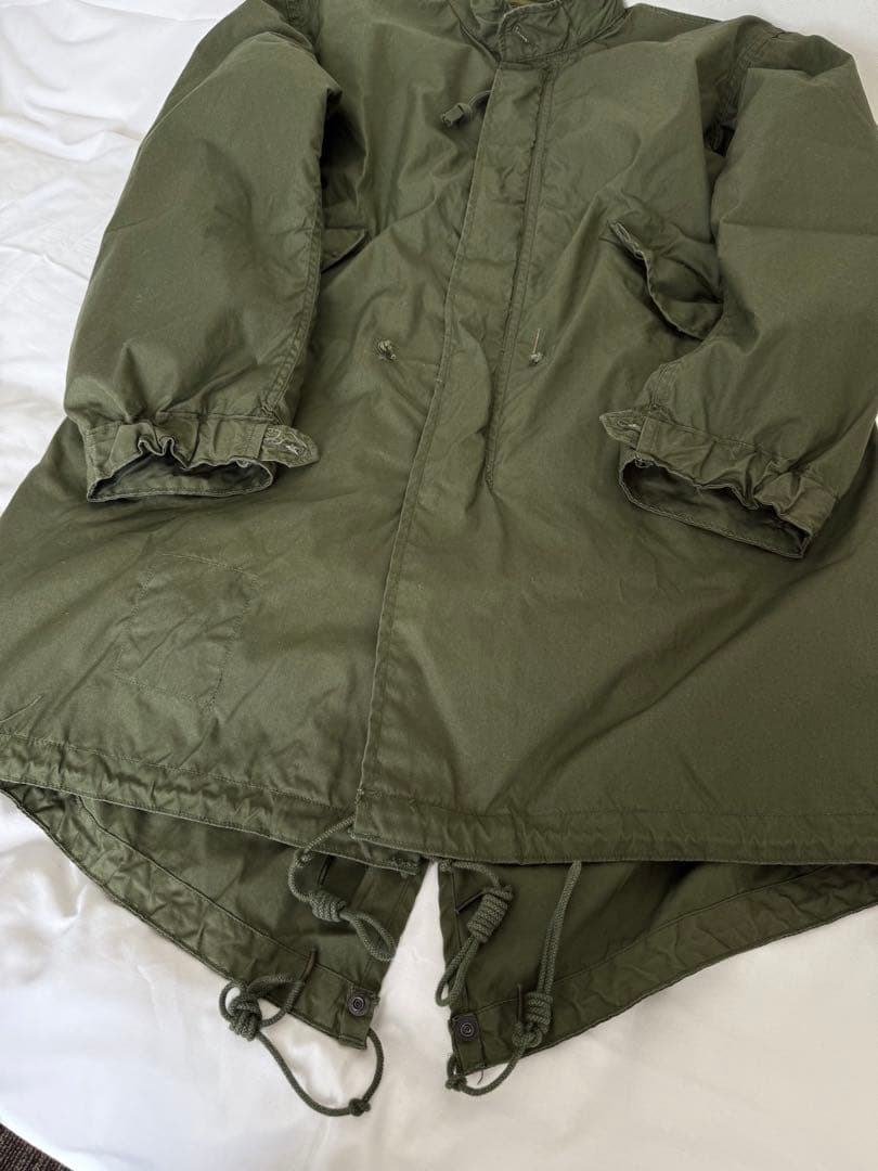 米軍実物 M-65 フィッシュテール フルセット XS 初期型 アルミジップ