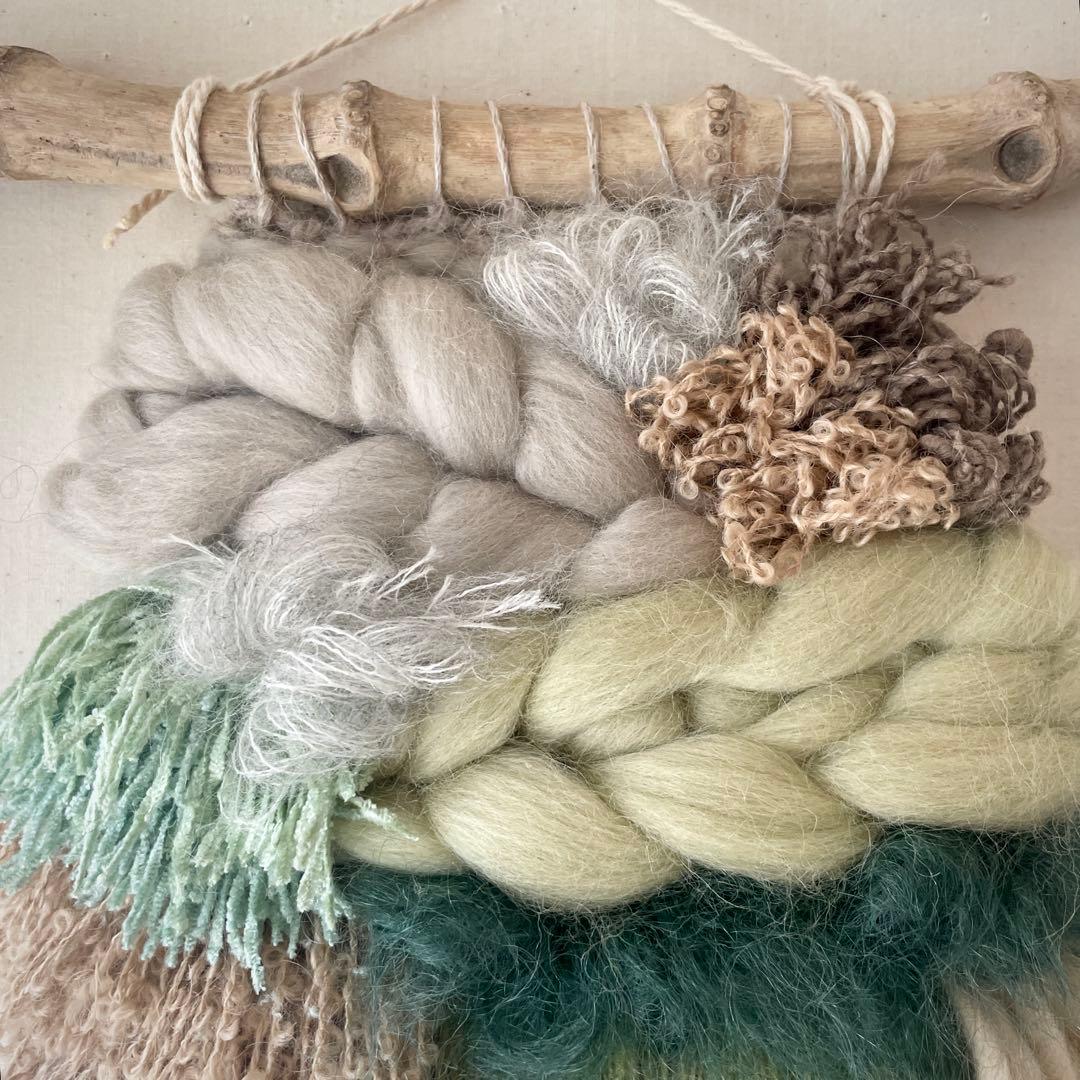 【一点もの】　ウィービング タペストリー 『In the forest, v.』