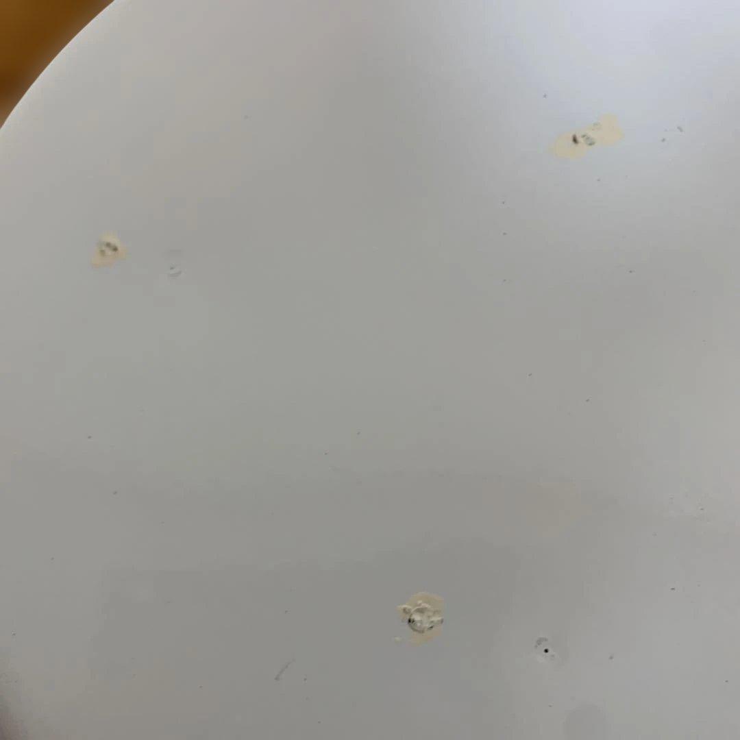 ホーロー製両手鍋 白 黒いリム　アンティーク　カントリー雑貨　インテリア