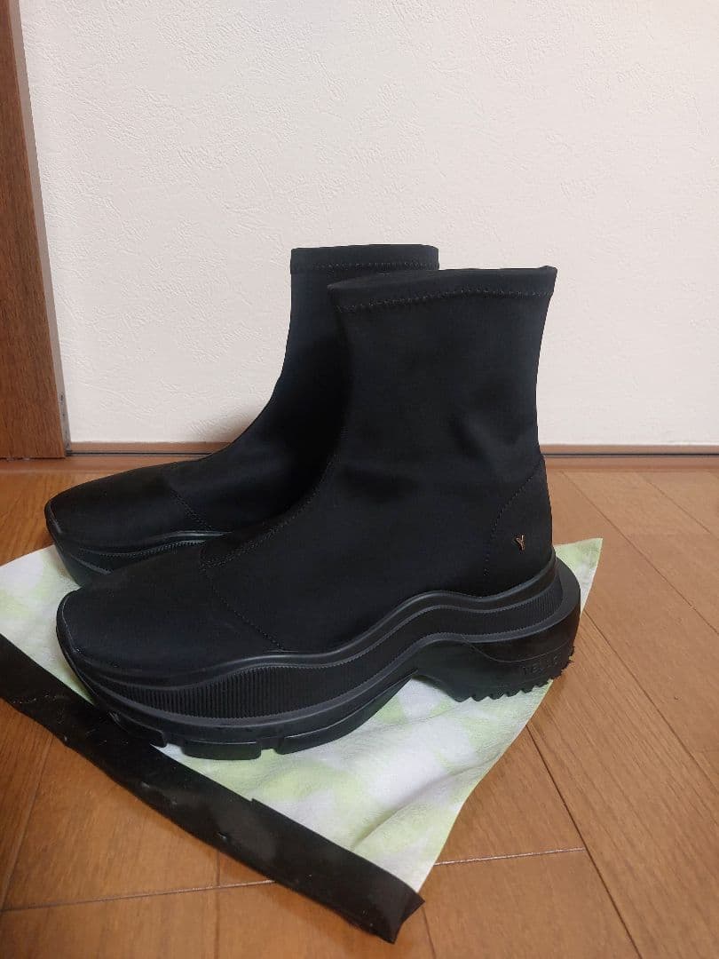 トーキョーブラック シングルスニーカーブーツ★YELLO★Mサイズ