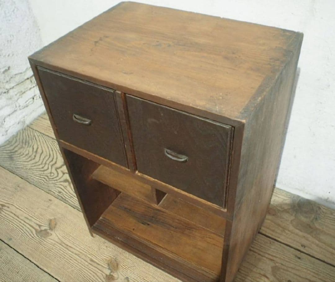 1052 ヴィンテージ　収納棚　飾り棚　ラック　ケース　古家具　古道具　レトロ