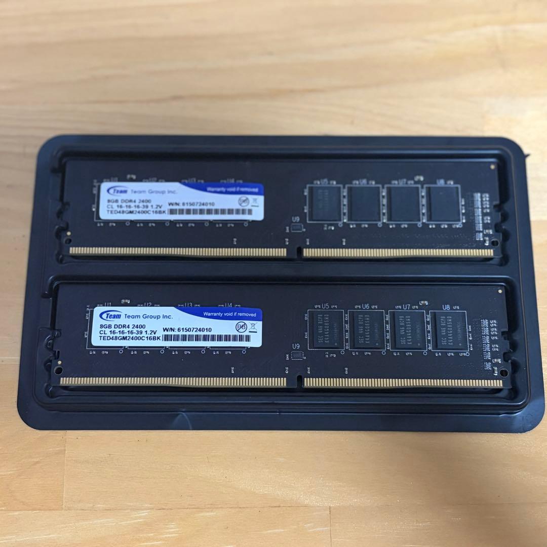 Team T-Force 32GB DDR4-2400 メモリ