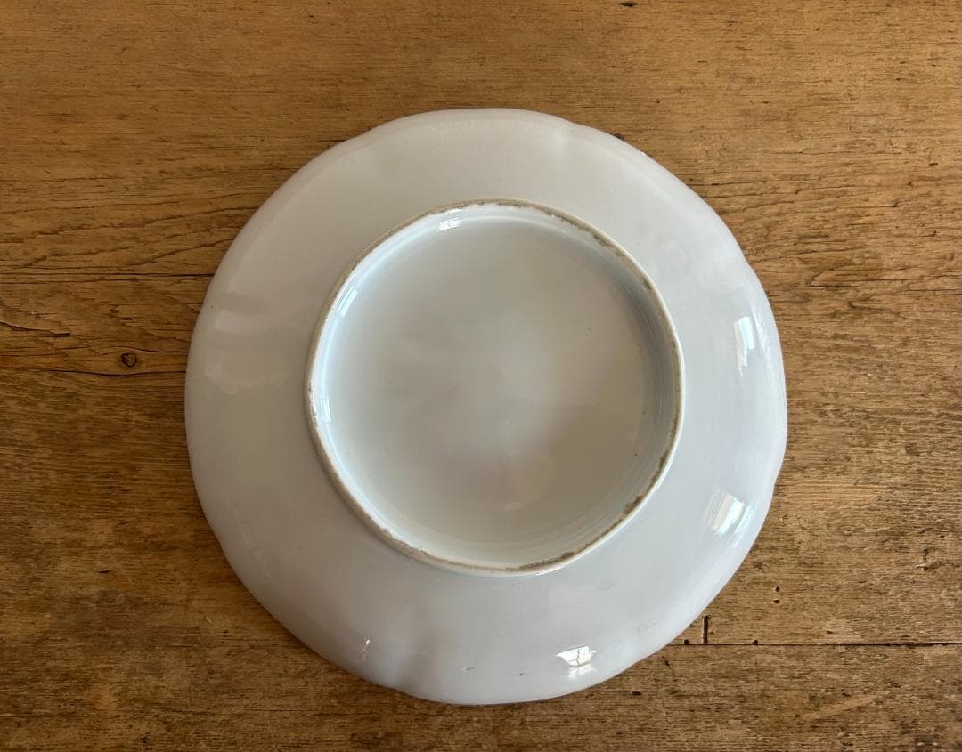 アンティークの傘と星の模様の皿3枚セット