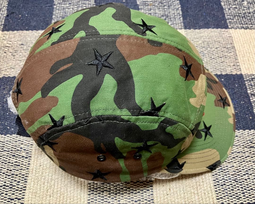 Supreme kamo camp cap シュプリーム カモフラ 迷彩 スター