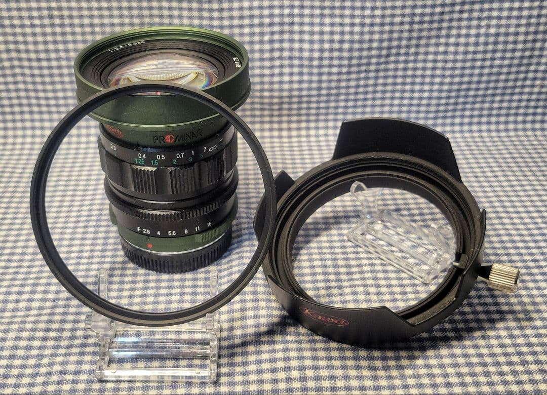 【美品】 Kowa Prominar 8.5mm f2.8 (フィルター付属)