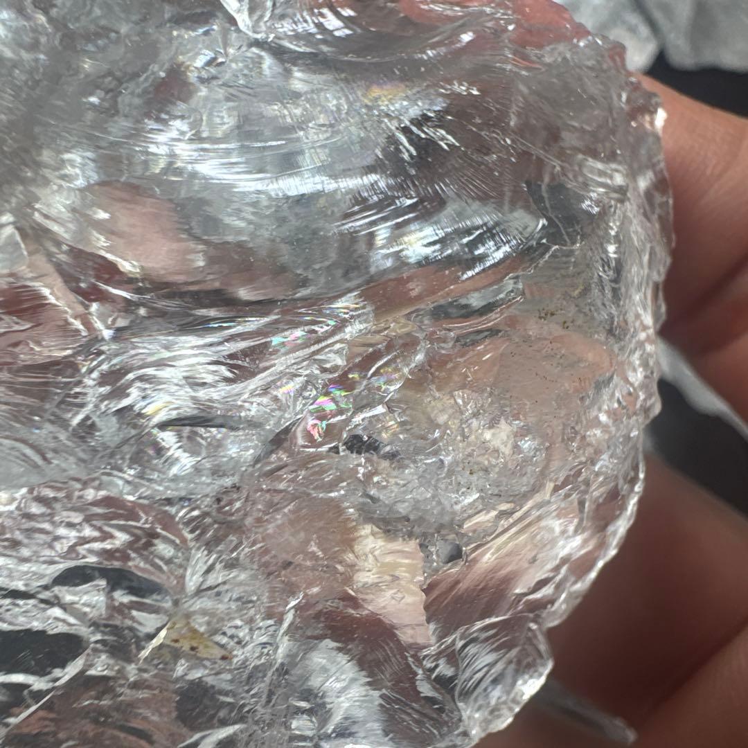 ヒマラヤ水晶 かちわり原石 約2.3kg まとめ売り 虹あり