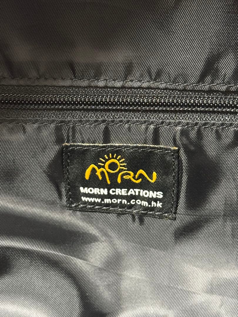 MORN CREATIONS ボストンバッグ シロナガスクジラ