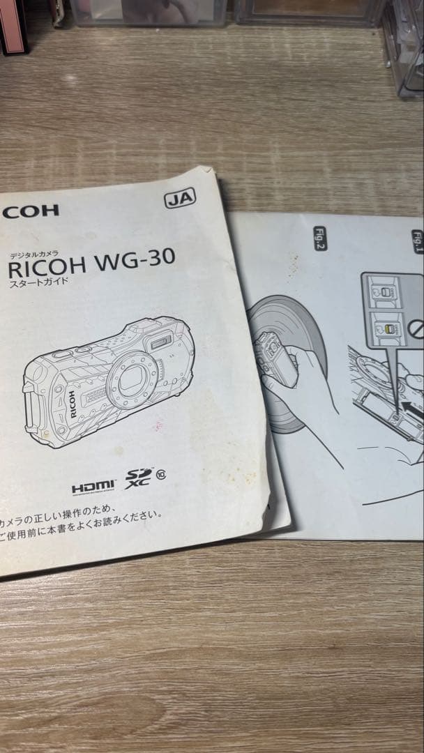 RICOH WG-6 レッド 防水デジタルカメラ
