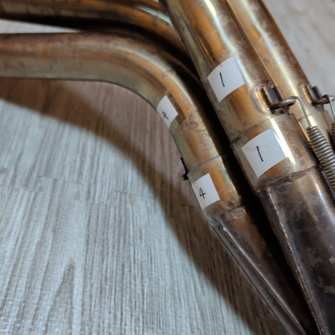 XJR1300　XJR1200　イエローコーンマフラー