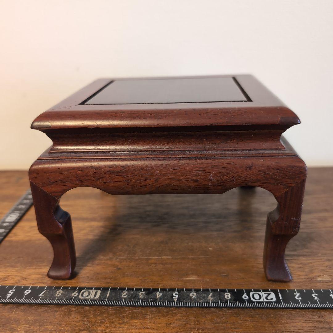 唐木台　花梨材　　中国古玩　古美術　工芸品
