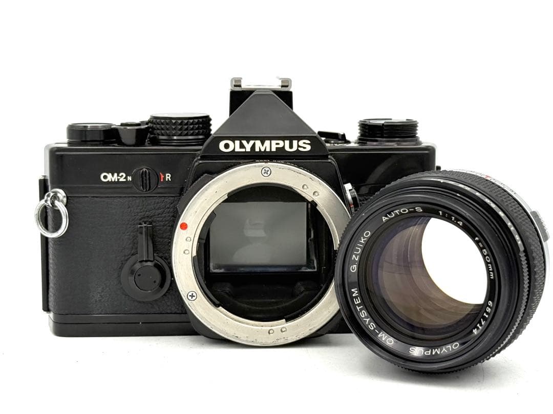 【完動品】OLYMPUS OM-2N + 50mm f1.4 データバック付き