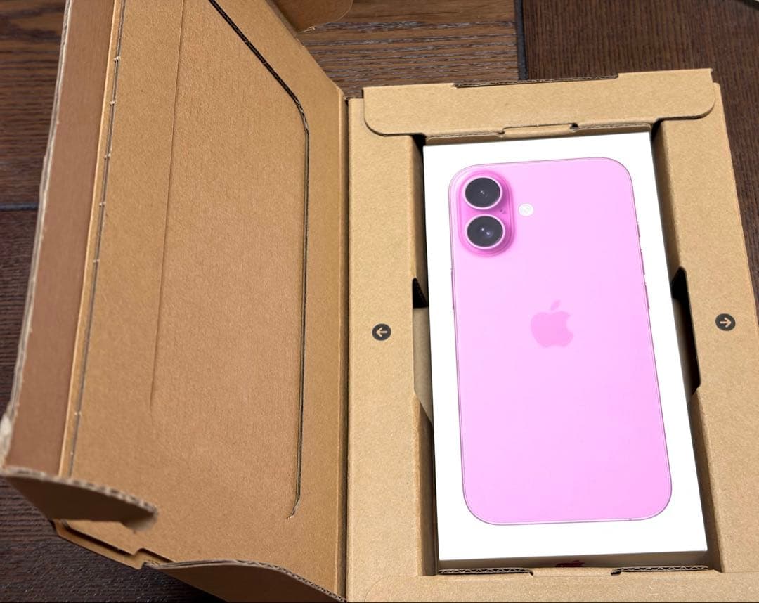 【美品】iPhone 16 256GB ピンク【箱等完品＆ケーブル新品未使用】