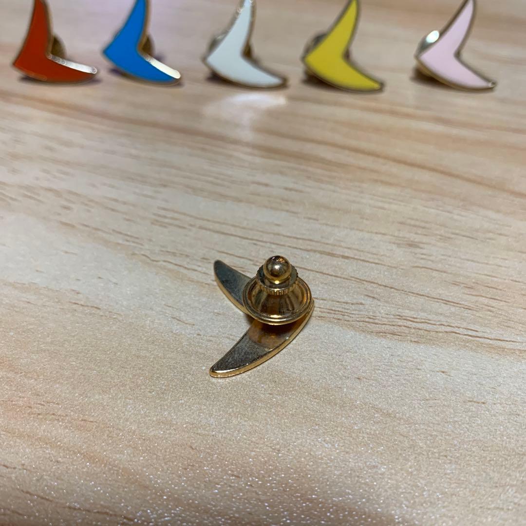 ミナペルホネン bird ピンバッジ 6色セット バード ブローチ