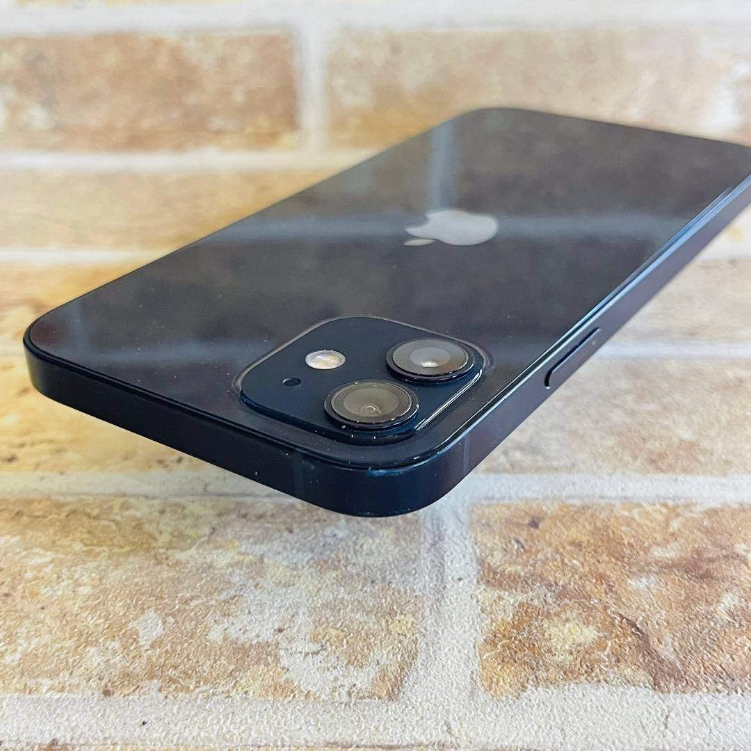訳あり SIMフリー iPhone12 128GB ブラック 電池良好