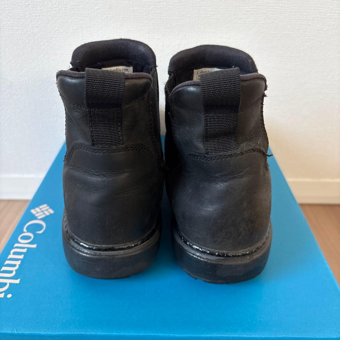 Columbia サップランド 25cmブラック サイドゴアブーツ