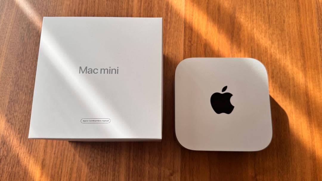 新品同様 Apple Mac mini M4 24GB - 512GB SSD