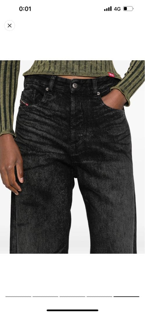 新作　Diesel フレアデニム　D-sire size30