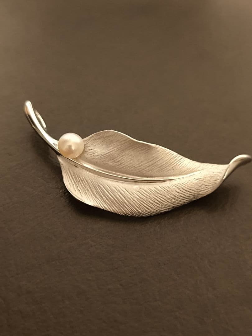 田崎 TASAKI 2ウェイ パール シルバー ブローチ