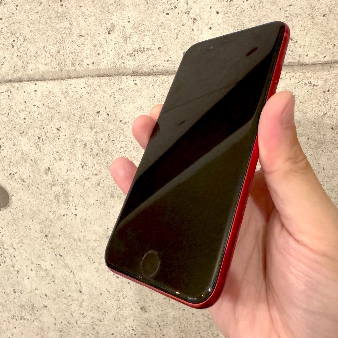 【美品／箱説明書つき】iPhoneSE（第2世代）128GB Redロックなし