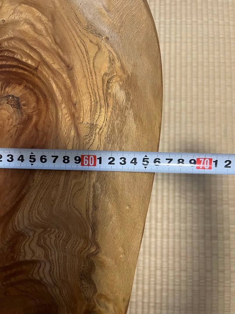 ケヤキ　天然一枚板　ローテーブル