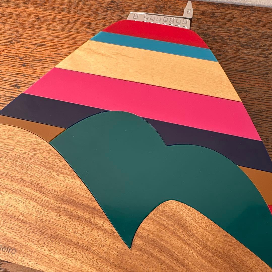 ブラジル 木製 山の上の教会 オブジェ リオデジャネイロ ペーニャ教会 カラフル