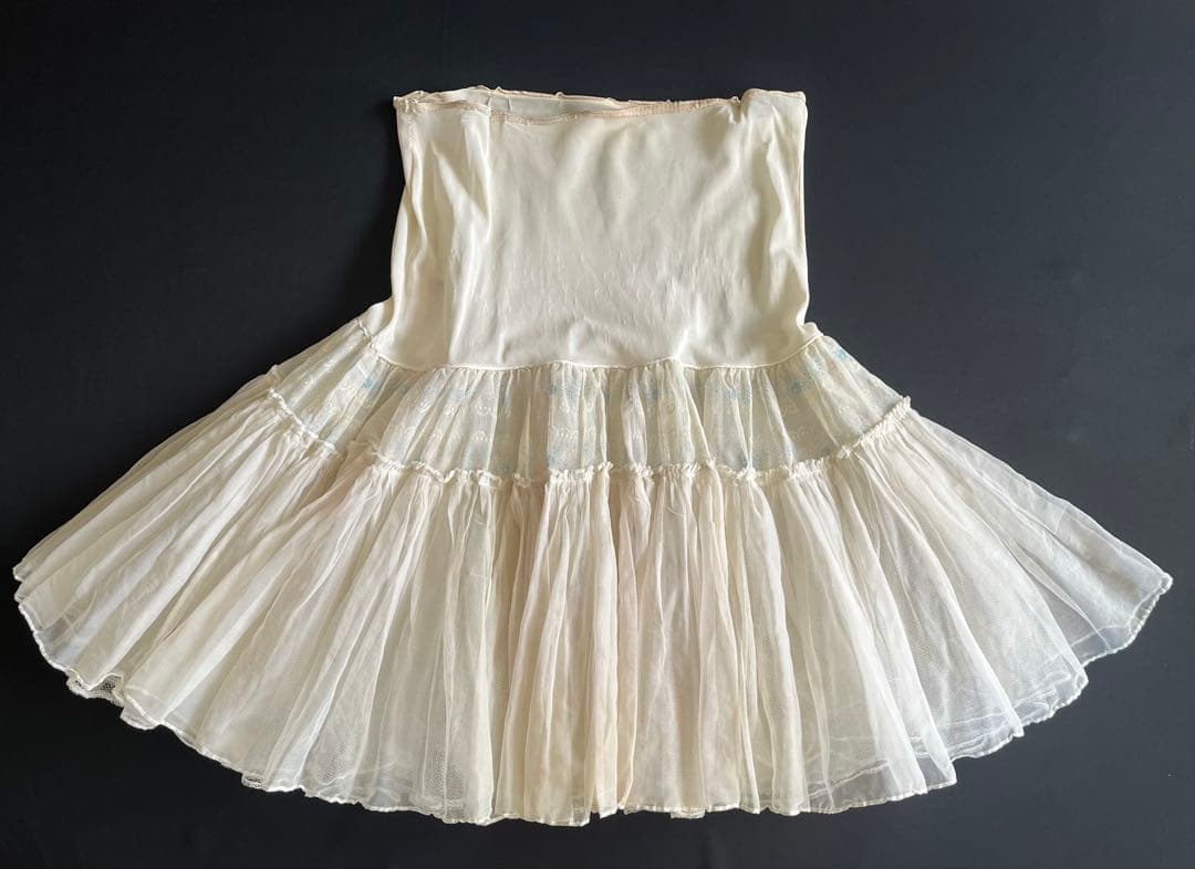アンティークヴィンテージマネキントルソー ペチコートスカート コルセットドレス