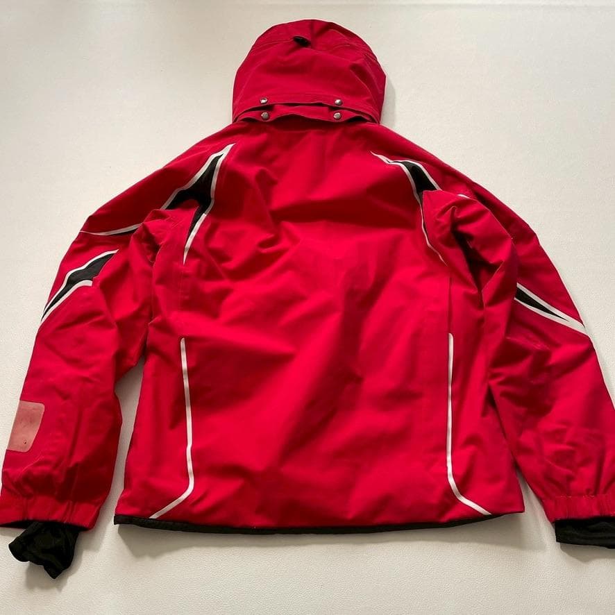 【やまみ】ミズノ スキーウェア 上S 下M セットアップ 赤 ブレスサーモ
