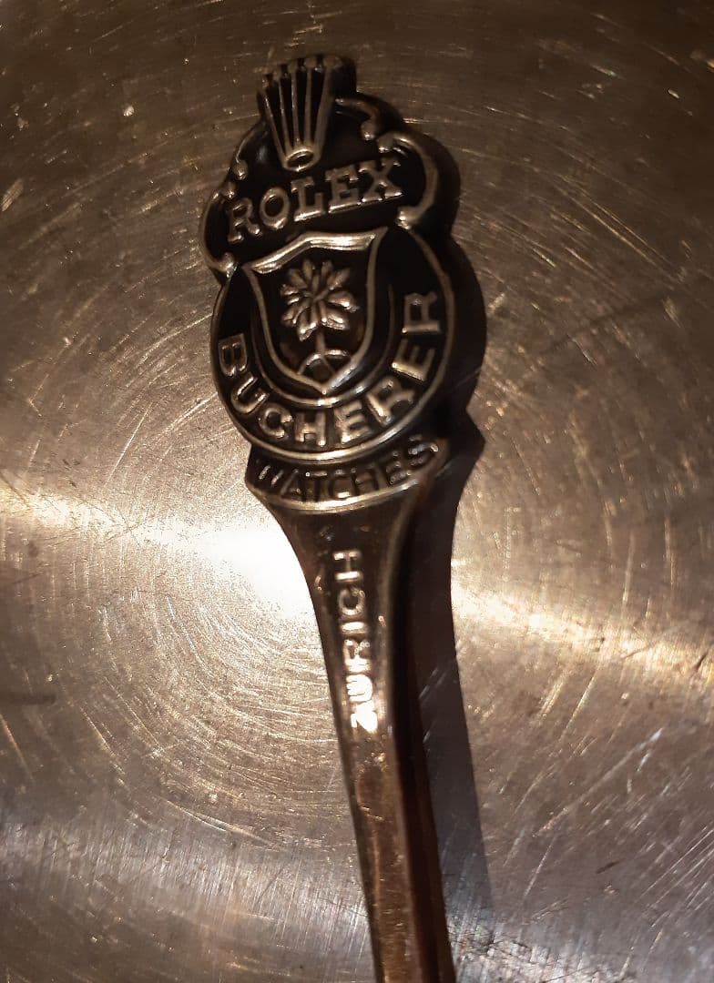 ROLEX BUCHERER シルバースプーン ZURICH　ビンテージ