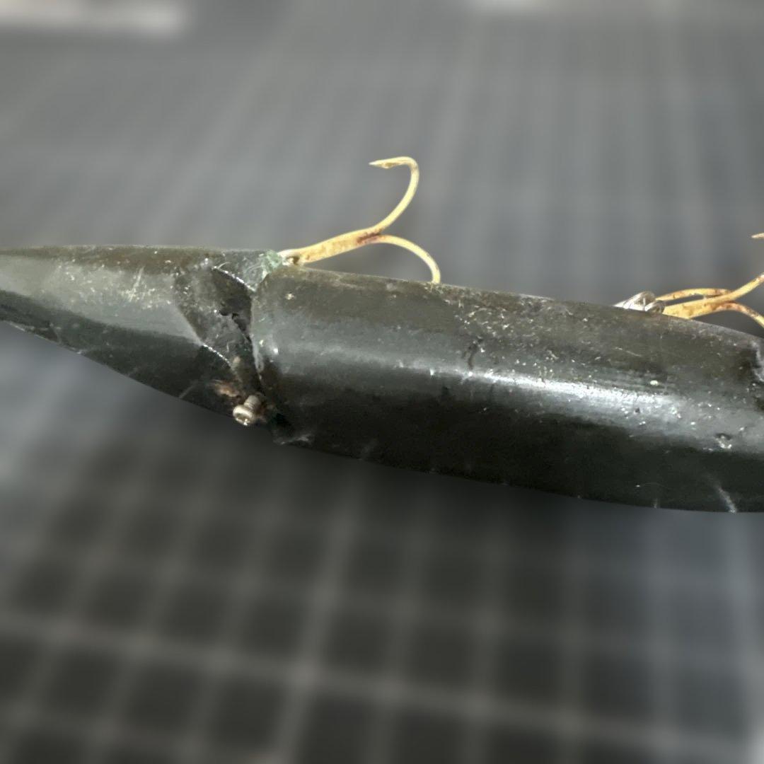 希少　アランコール　ACプラグ ACミノー グリーン・ブラック系　オールド