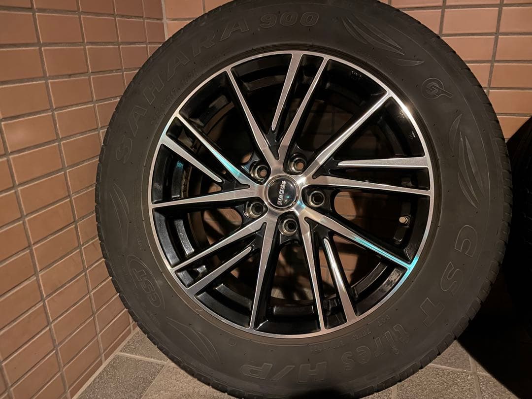 ★☆タイヤホイールSET 225/65R17 INSET38☆★愛知県手渡し限定