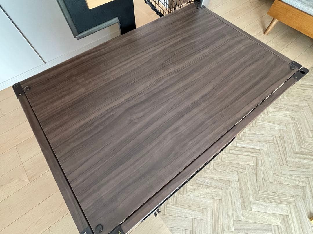 アイリスオーヤマ インテリア ウッディサークル PIWS-960 木目 ブラウン